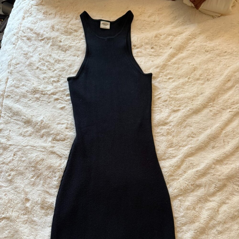 Abercrombie Sweater Dress - Size S - Black A&F Mini Sweater Dress